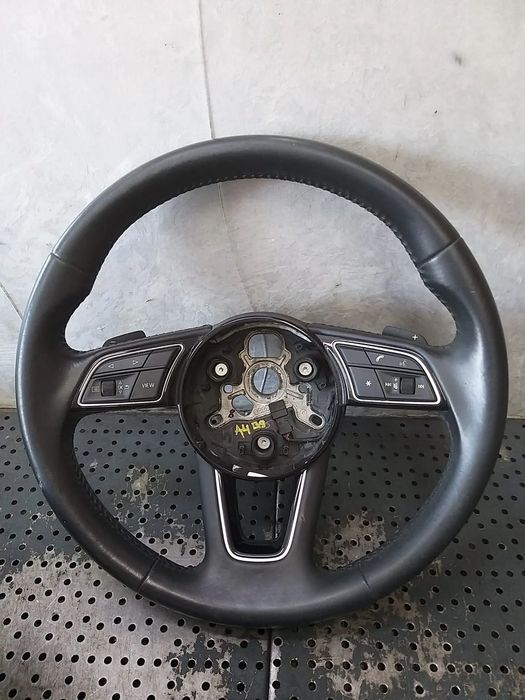 Volan piele in 3 spite cu comenzi si padele audi a4 b9 8w 8w0419091ek