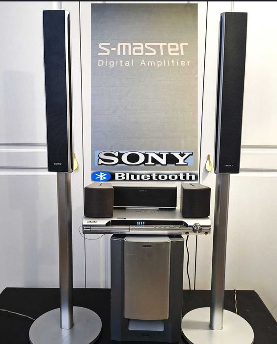 Мощный домашний кинотеатр Sony 5.1 (850вт)—Чистый звук и глубокий бас