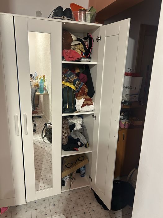 Dulap mobila dormitor ikea brimnes