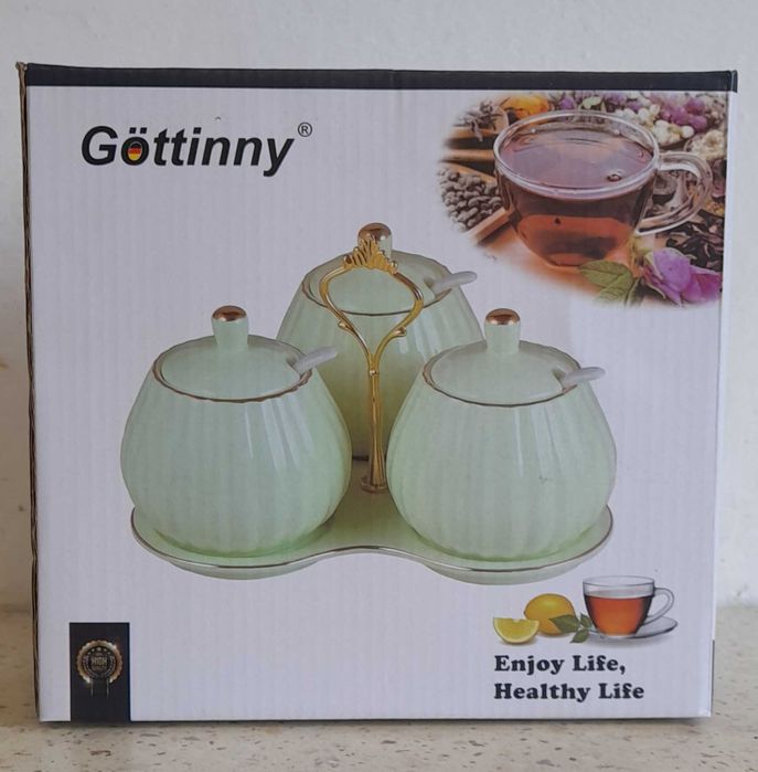 Менажница керамическая новая