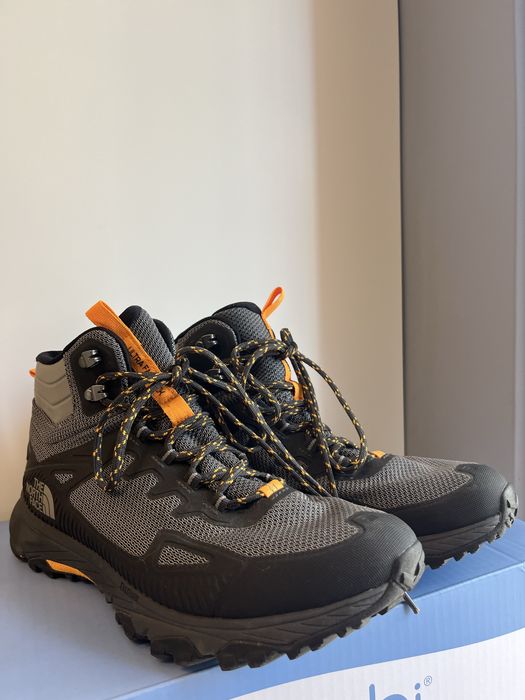 The North Face  размер EU43 Ultra FASTPACK IV Mid FUTURELIGHT в разцветка dark shadow grey / griffin gray