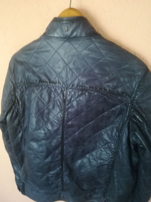 Geaca piele bărbați Massimo Dutti Xl