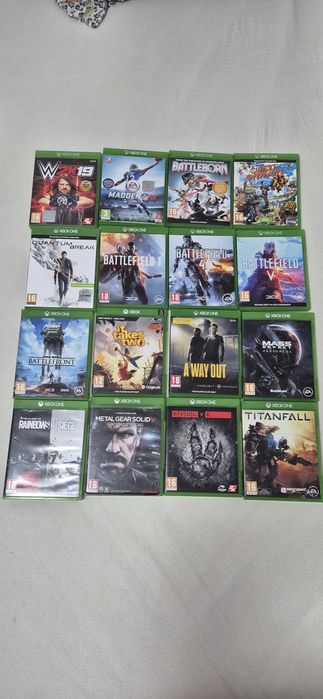 Dvd xbox one impecabile/disponibile cele din descriere