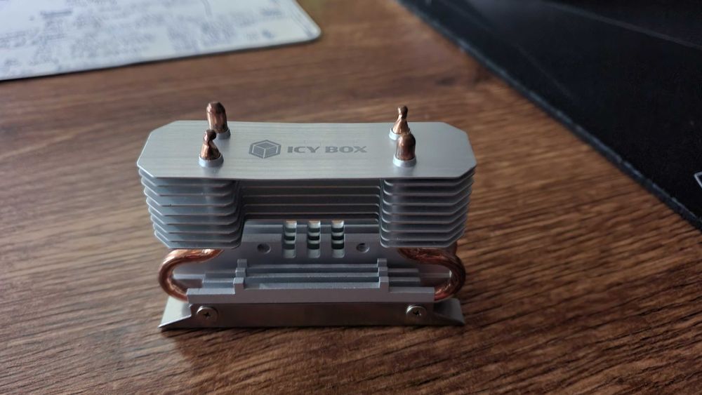 SSD SAMSUNG 9100 Pro 2TB nvme pcie 5.0 NOU + cooler m2 icy box