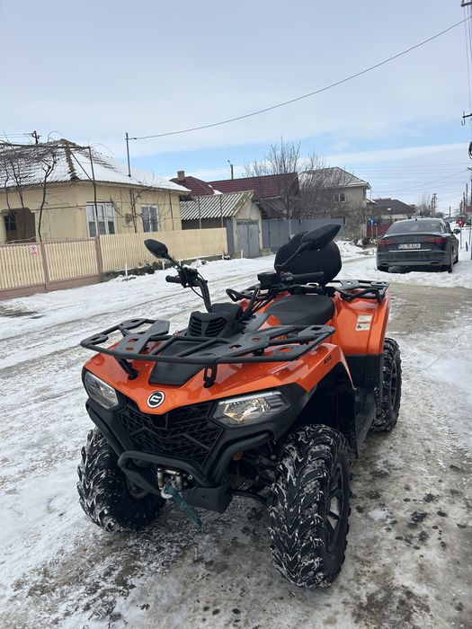 Vand ATV - CF MOTO 450 L (varianta lunga) An 2024 - km 3000 ca nou!