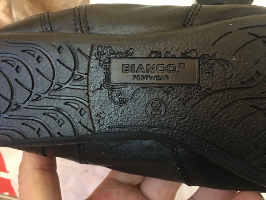 Дамски ест. кожа ботуши BIANCO # 38