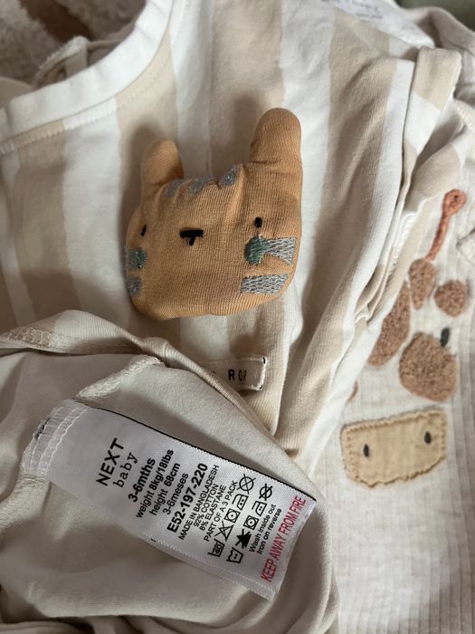 Бебешки дрешки- ромпъри, бодита Next, Name it, H&M 3-6 месеца