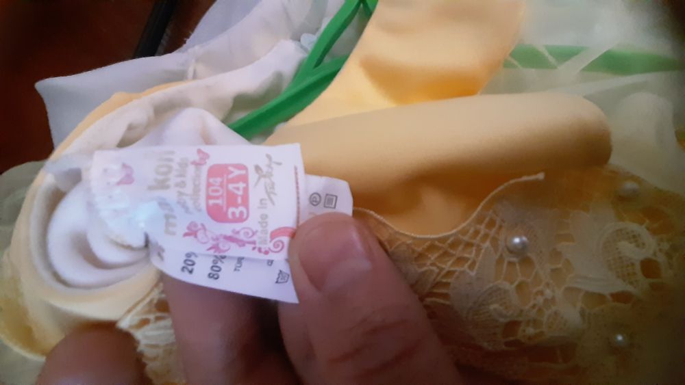 Детское нарядное платье