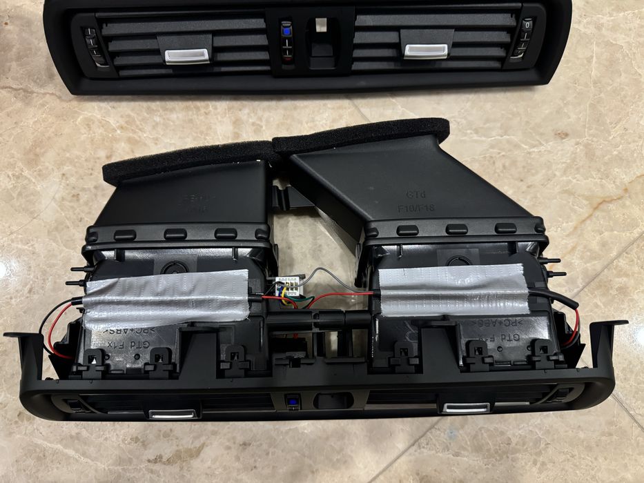 Grila ventilatie aer centru bord AC Clima Bmw Seria 5 f10 f11 completa