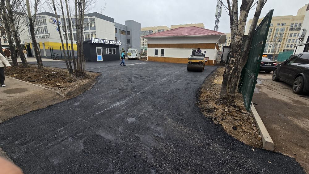 Асфальтирование блогаустройсва