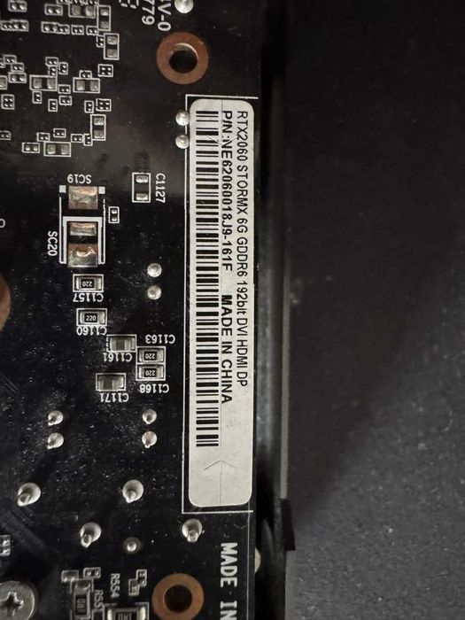 Placa video Palit RTX 2060 StormX 6GB GDDR6