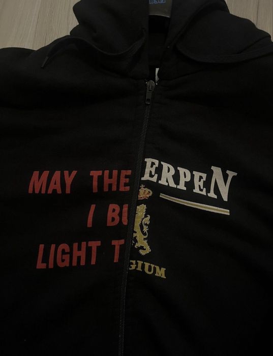Hanorac vetements split zip up