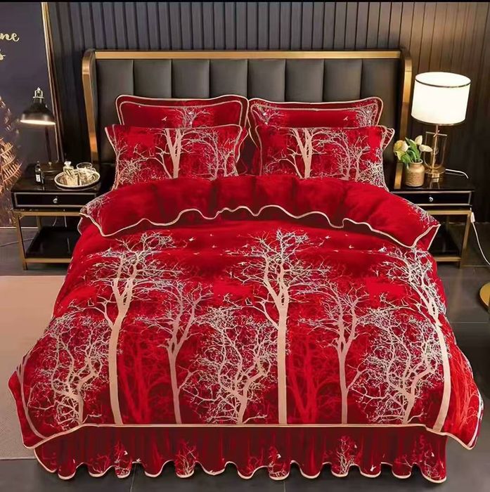 Зимнее постельное бельё велюр 2 спалка