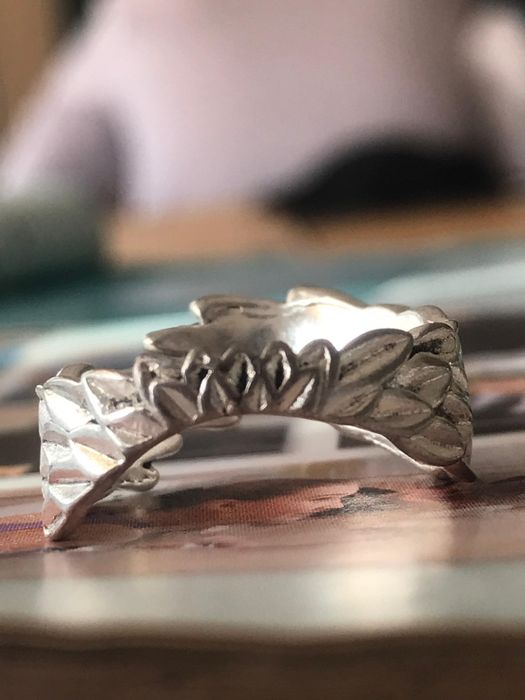 Кольцо серебро 925