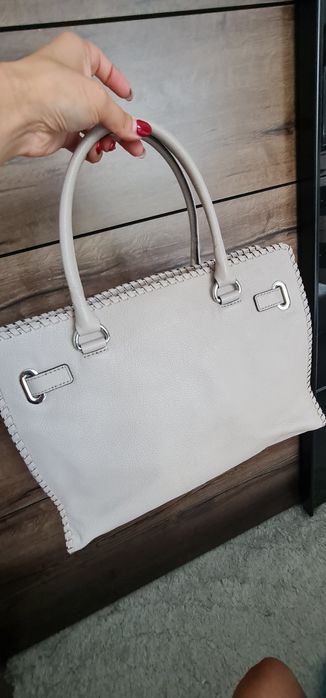 Geanta piele naturala Michael Kors Whipped Hamilton EW