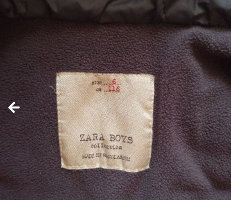 Детски зимни якета Zara
