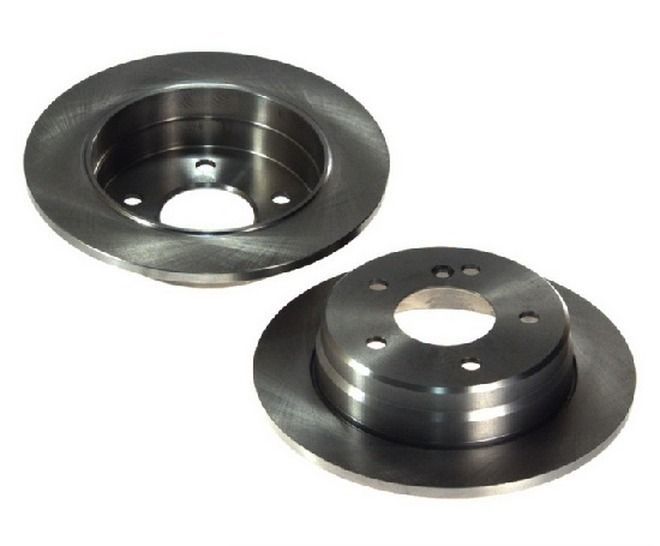 Set disc frana Mercedes 124 Coupe 191992, 124 Coupe 191993, Clasa C 192000, Clasa C T-Model 191998, 257,5x8,9mm, montare: punte spate, plin, OE