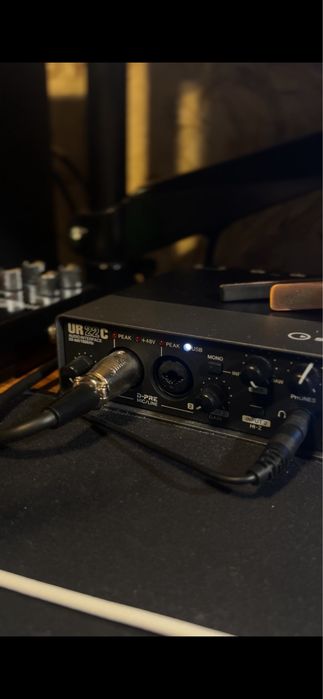 Аудиоинтерфейс (аудиокарта) Steinberg UR22C (32-bit / 192 KHz, USB-C)