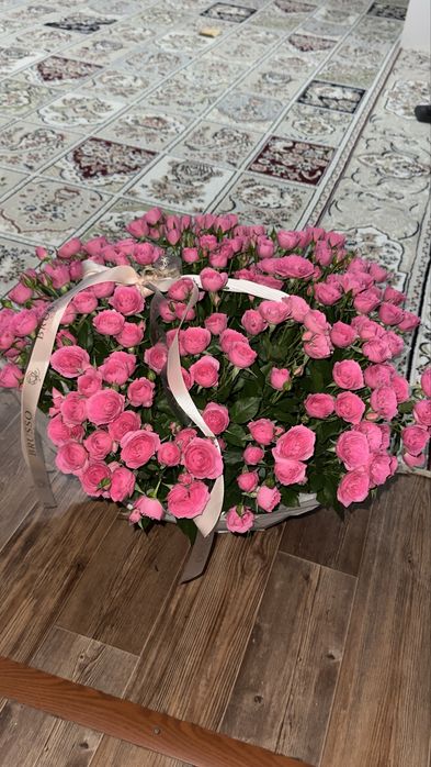 свежий корзина цветы