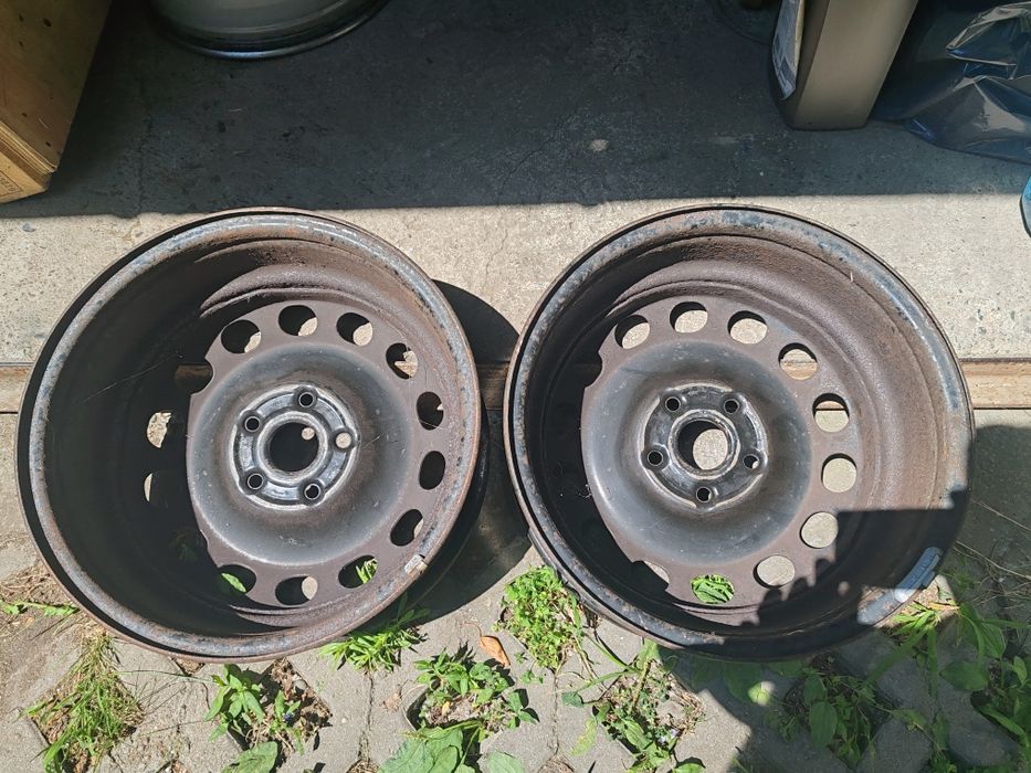 Vând 2 jante de tabla 16 zoll