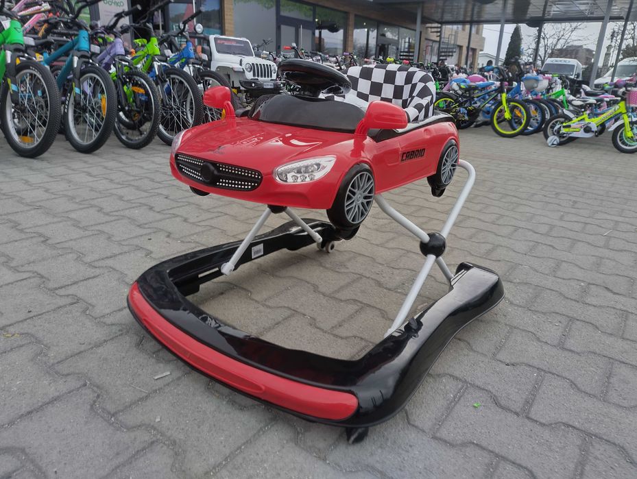 CANGAROO Проходилка CABRIO червен