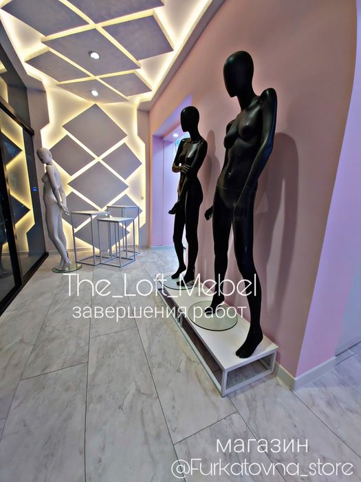 Мебель для магазинов одежды в ЛОФТ стиле. Всё оборудование для магазин