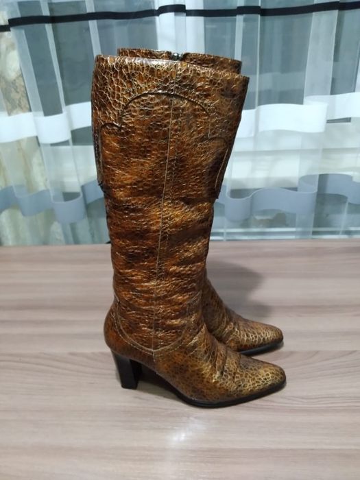 Осенние сапоги с утеплителем