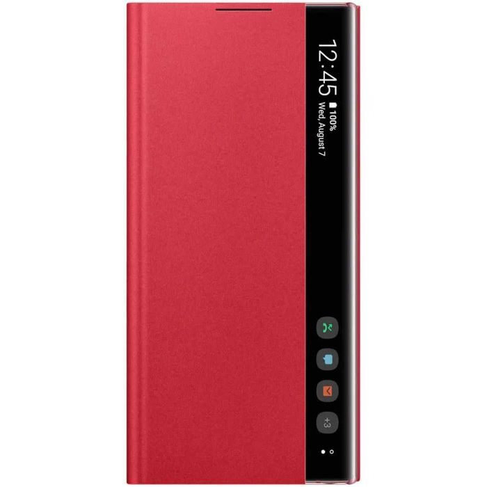 Husa Flip Cover Samsung Galaxy Note 10 Clear View EF-ZN970CREGWW Rosu