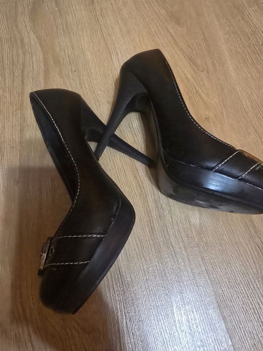 Официални черни елегантни обувки