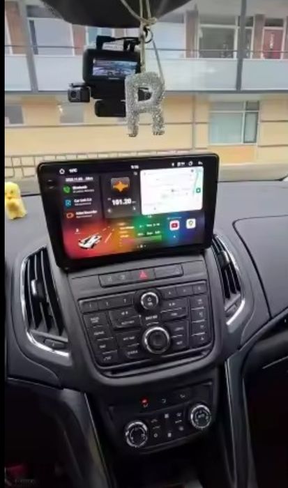 Navigatie android Opel Zafira Waze YouTube Carplay