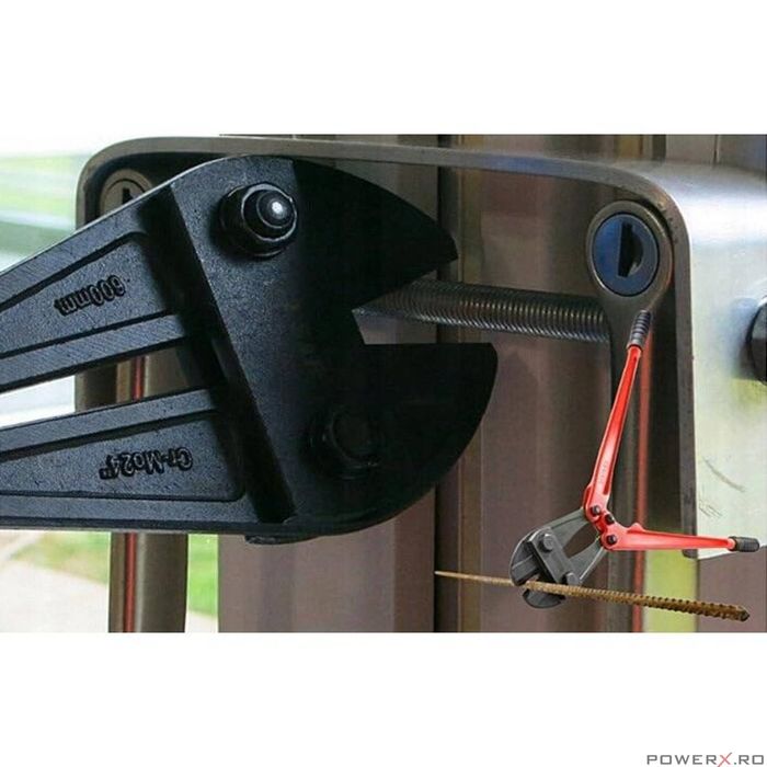 Foarfeca pentru taitat fier beton, bare metalice 10 mm, Verke