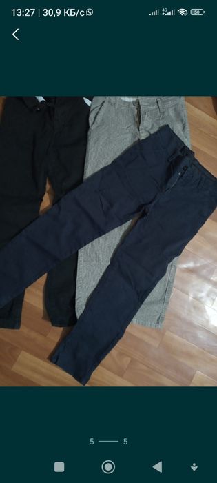 Брюки для мальчика 8-9 2000тг.