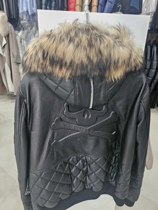 Кожено яко Филип Плейн