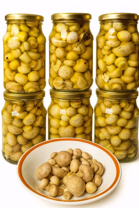 Шампиньоны, вешенки , грибы