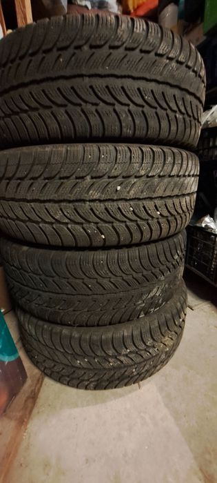 Vând jante otel 5x112 / R16cu anvelope iarna