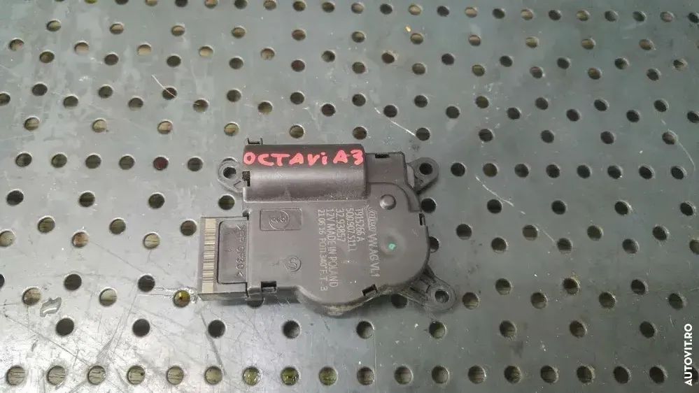 Motoras clapeta aeroterma skoda octavia 3 5e3 nl3 nr3 t915266a 5q0907511l 3293857