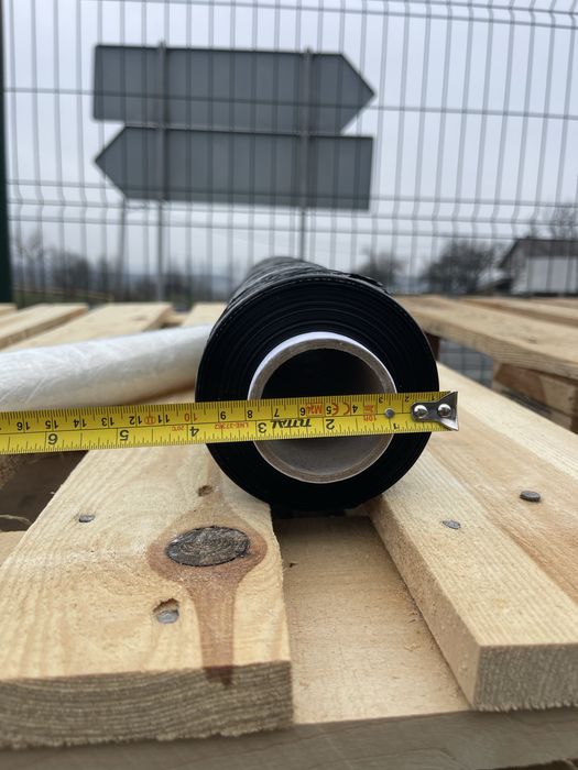 Rola folie industriala neagra pentru ambalare 2.9 kg 24 microni