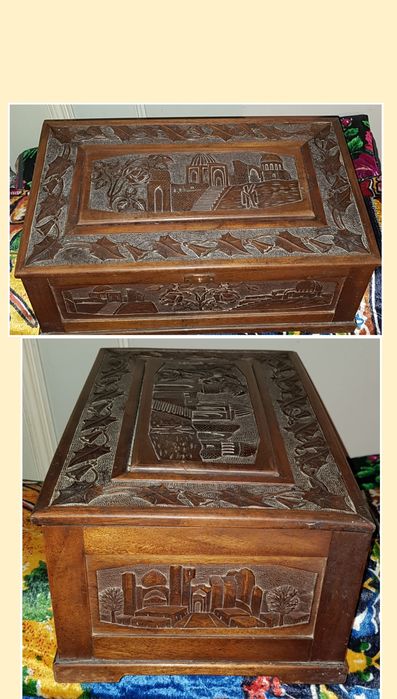 Уникальный Антиквар Сундук работа Самаркандских мастеров до 1917 года