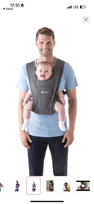 Ergobaby Embrace Heather