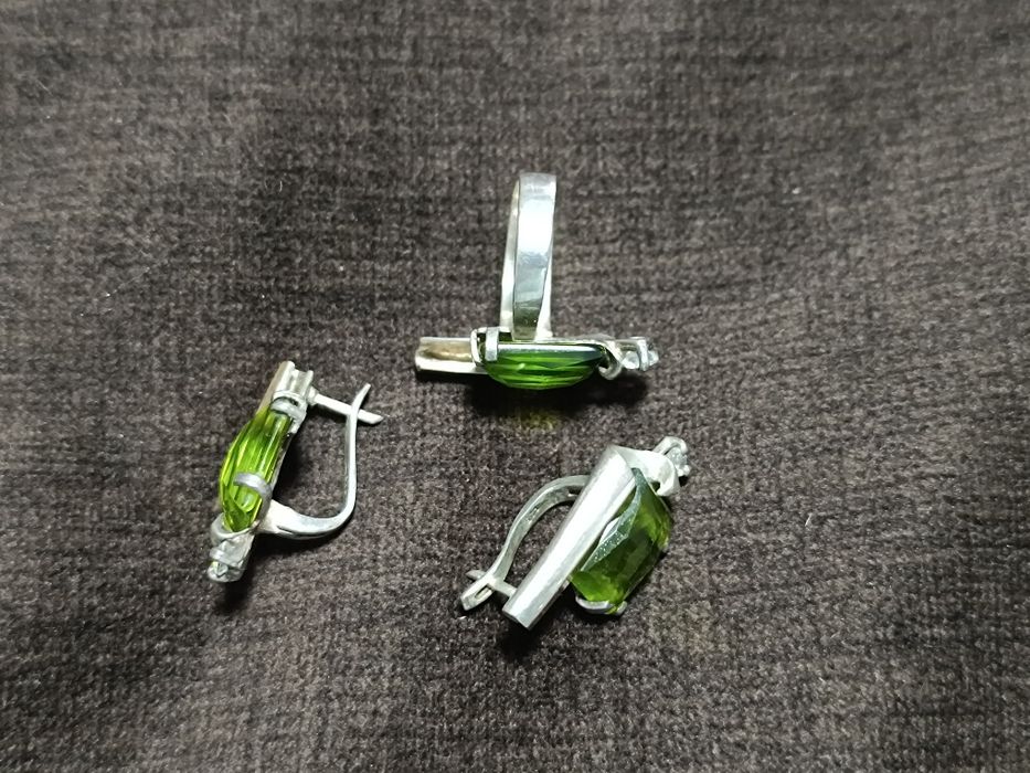 Серебряный гарнитур