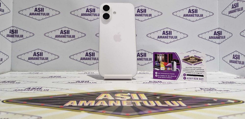 Asii Amanetului - iPhone 17, 256 Gb, 100% baterie, aspect excelent