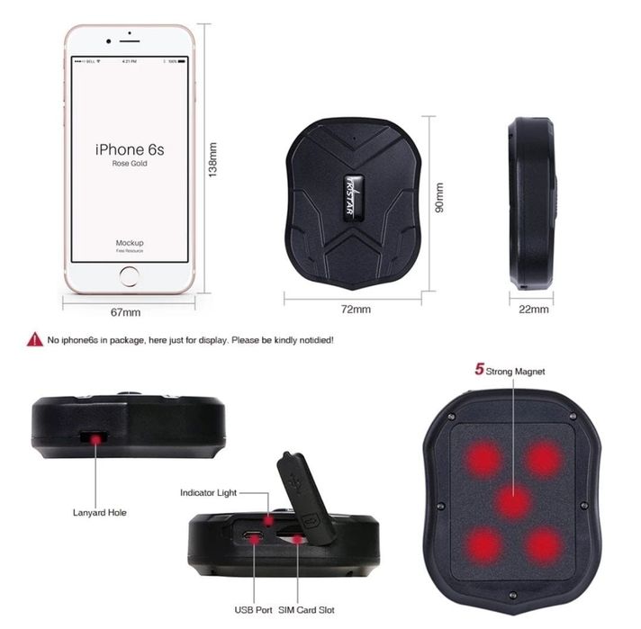 Gps -Tracker -urmarire auto/ moto,alarma,spion
