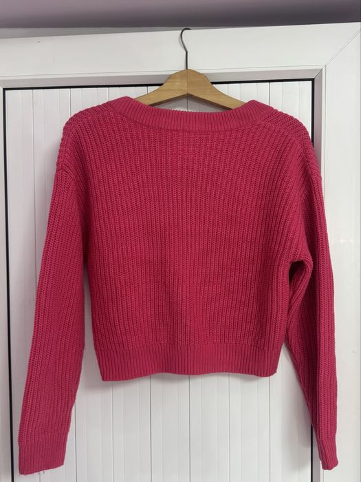 Розов пуловер от Sinsay, размер S