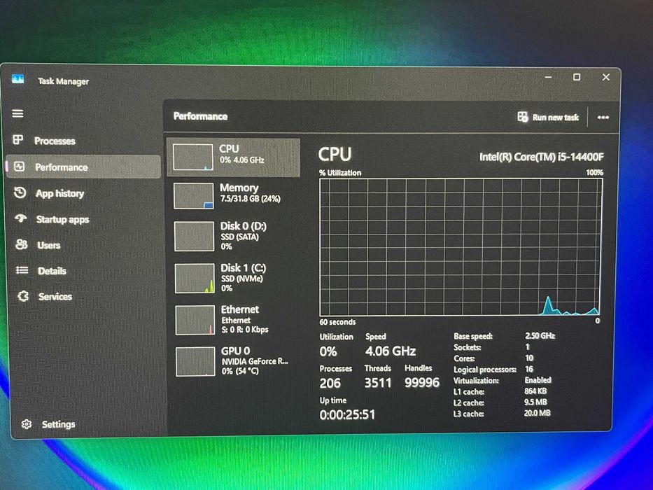 Procesor Intel Core i5-14400F – stare excelentă, în garanție