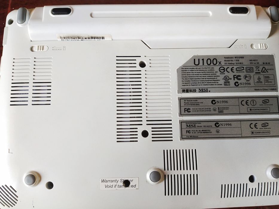 Продаётся нетбук MSI