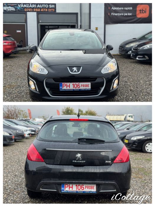 Peugeot 308 Facelift LED 2012 1.6Hdif Klima Navi Piele Cash/Rate