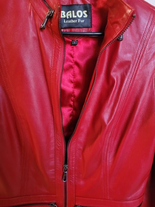 Дамско яке от естествена кожа