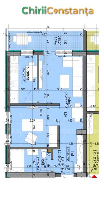 #Prima chirie: Apartament nou cu parcare | parc Universitate - Campus