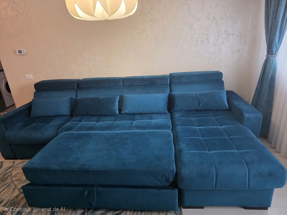 Coltar extensibil cu ladă de depozitare
