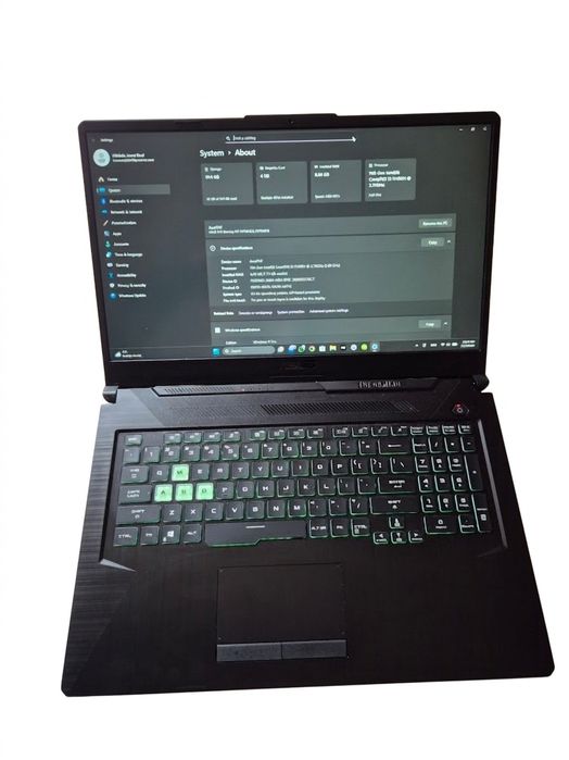 Laptop Gaming ASUS TUF F17 FX706HCB